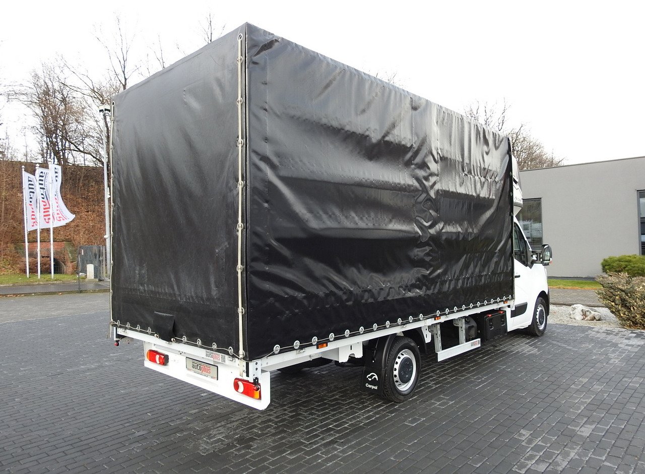 Furgão de toldo RENAULT MASTER TARPAULIN 10 PALLETS WEBASTO CRUISE CONTROL AIR CONDITIONING LED LIGHTS PNEUMATICS  165HP: foto 13