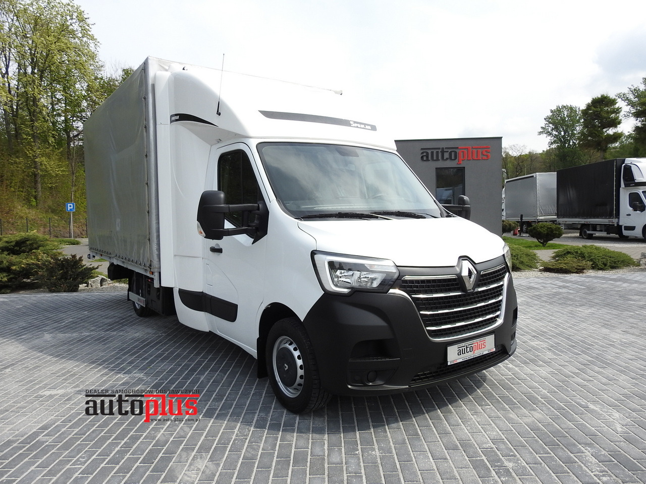 RENAULT MASTER TARPAULIN 10 PALLETS WEBASTO CRUISE CONTROL AIR CONDITIONING LED LIGHTS PNEUMATICS 165HP - Furgão de toldo: foto 1 RENAULT MASTER TARPAULIN 10 PALLETS WEBASTO CRUISE CONTROL AIR CONDITIONING LED LIGHTS PNEUMATICS 165HP - Furgão de toldo: foto 1