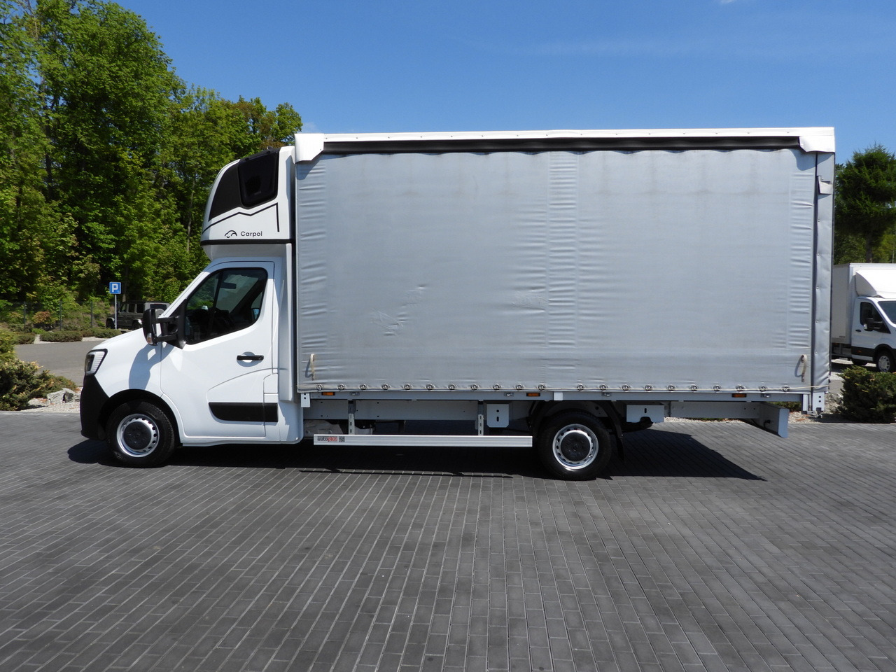 Furgão de toldo RENAULT MASTER  TARPAULIN 10 PALLETS WEBASTO CRUISE CONTROL LED LIGHTS PNEUMATICS AIR CONDITIONING  165HP: foto 10
