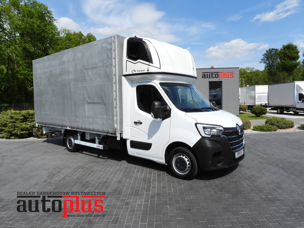 RENAULT MASTER TARPAULIN 10 PALLETS WEBASTO CRUISE CONTROL LED LIGHTS PNEUMATICS AIR CONDITIONING 165HP - Furgão de toldo: foto 1 RENAULT MASTER TARPAULIN 10 PALLETS WEBASTO CRUISE CONTROL LED LIGHTS PNEUMATICS AIR CONDITIONING 165HP - Furgão de toldo: foto 1