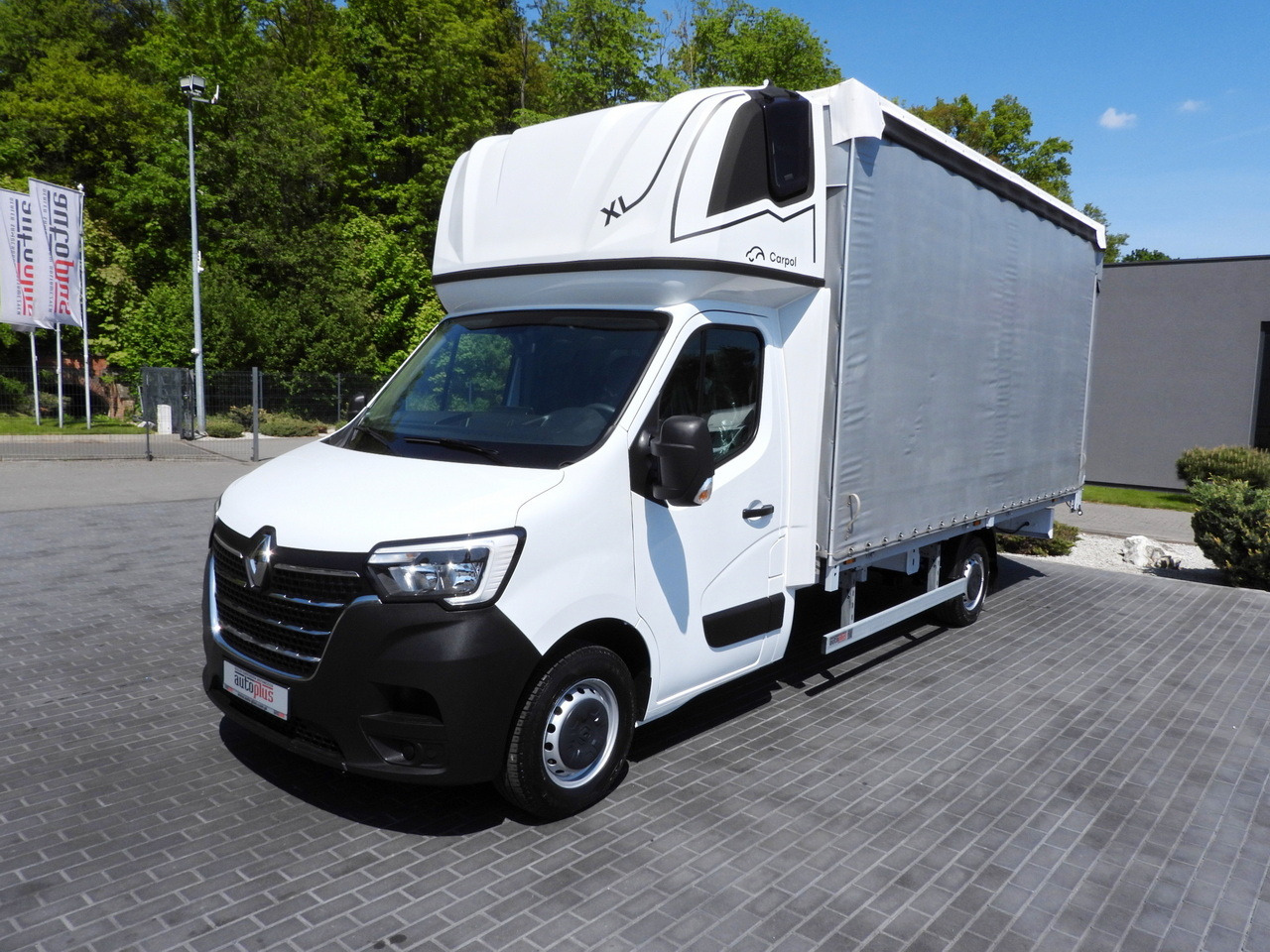 Furgão de toldo RENAULT MASTER  TARPAULIN 10 PALLETS WEBASTO CRUISE CONTROL LED LIGHTS PNEUMATICS AIR CONDITIONING  165HP: foto 6