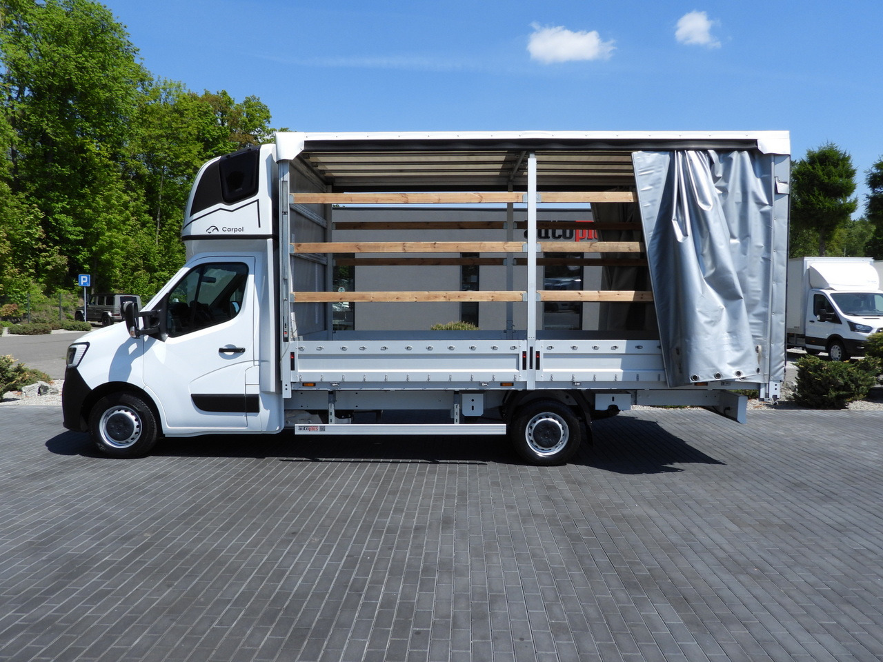 Furgão de toldo RENAULT MASTER  TARPAULIN 10 PALLETS WEBASTO CRUISE CONTROL LED LIGHTS PNEUMATICS AIR CONDITIONING  165HP: foto 19