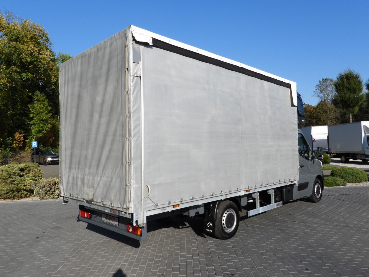 RENAULT MASTER TARPAULIN 10 PALLETS WEBASTO CRUISE CONTROL LED LIGHTS PNEUMATICS AIR CONDITIONING 165HP - Furgão de toldo: foto 3 RENAULT MASTER TARPAULIN 10 PALLETS WEBASTO CRUISE CONTROL LED LIGHTS PNEUMATICS AIR CONDITIONING 165HP - Furgão de toldo: foto 3