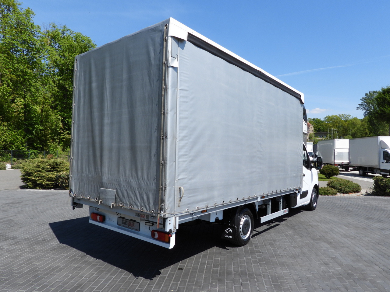Furgão de toldo RENAULT MASTER  TARPAULIN 10 PALLETS WEBASTO CRUISE CONTROL LED LIGHTS PNEUMATICS AIR CONDITIONING  165HP: foto 13