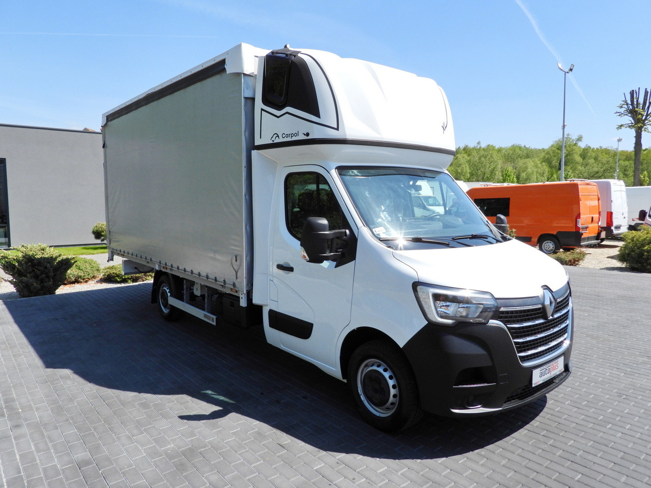 Furgão de toldo RENAULT MASTER  TARPAULIN 10 PALLETS WEBASTO CRUISE CONTROL LED LIGHTS PNEUMATICS AIR CONDITIONING  165HP: foto 14