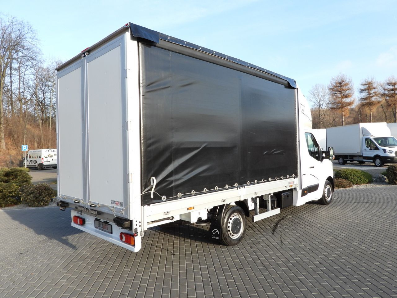 RENAULT MASTER TARPAULIN 8 PALLETS WEBASTO CRUISE CONTROL LED LIGHTS PNEUMATICS AIR CONDITIONING 165HP - Furgão de toldo: foto 3 RENAULT MASTER TARPAULIN 8 PALLETS WEBASTO CRUISE CONTROL LED LIGHTS PNEUMATICS AIR CONDITIONING 165HP - Furgão de toldo: foto 3