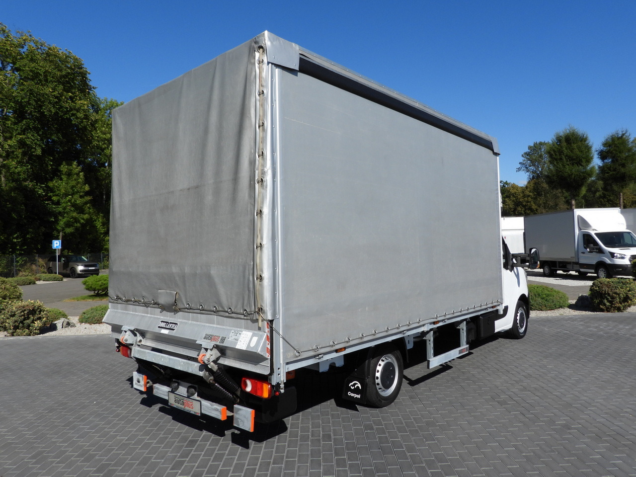 RENAULT MASTER TARPAULIN LIFT 10 PALLETS WEBASTO CRUISE CONTROL LED LIGHTS PNEUMATICS AIR CONDITIONING 165HP - Furgão de toldo: foto 3 RENAULT MASTER TARPAULIN LIFT 10 PALLETS WEBASTO CRUISE CONTROL LED LIGHTS PNEUMATICS AIR CONDITIONING 165HP - Furgão de toldo: foto 3