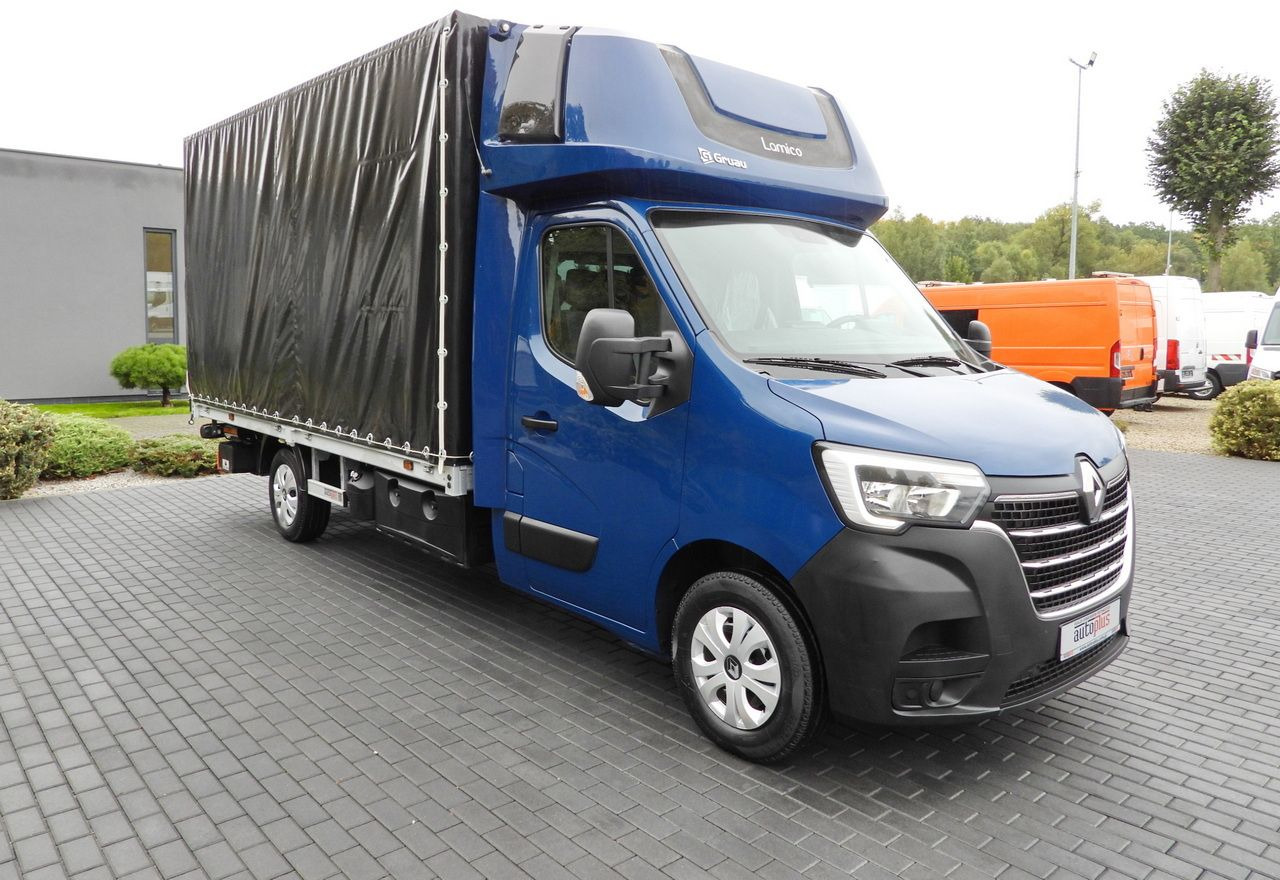 RENAULT MASTER TARPAULIN LIFT 8 PALLETS WEBASTO CRUISE CONTROL LED LIGHTS AIR CONDITIONING 165HP - Furgão de toldo: foto 4 RENAULT MASTER TARPAULIN LIFT 8 PALLETS WEBASTO CRUISE CONTROL LED LIGHTS AIR CONDITIONING 165HP - Furgão de toldo: foto 4
