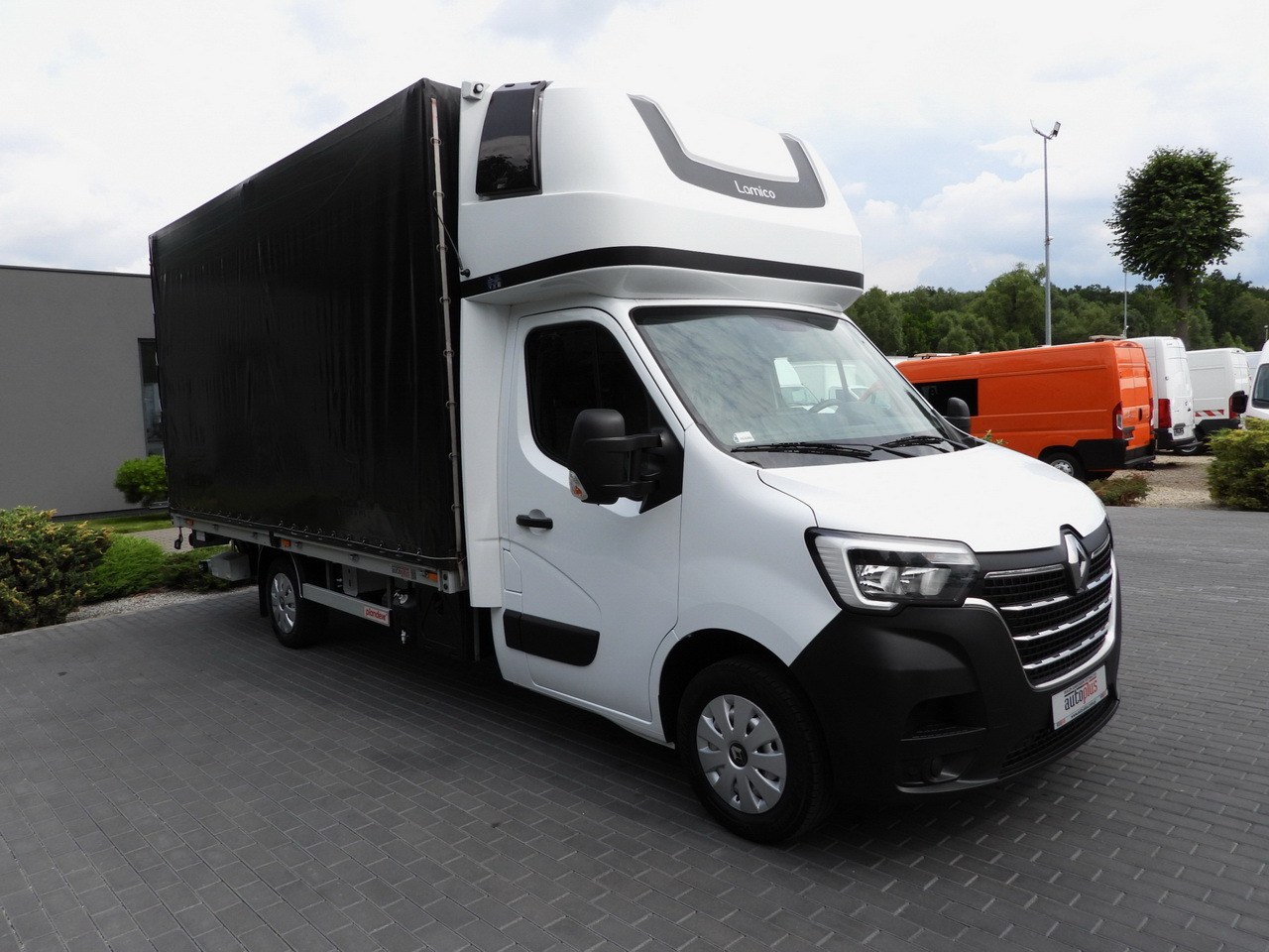 RENAULT MASTER TARPAULIN LIFT 9 PALLETS WEBASTO CRUISE CONTROL LED LIGHTS PNEUMATICS AIR CONDITIONING 165HP - Furgão de toldo: foto 4 RENAULT MASTER TARPAULIN LIFT 9 PALLETS WEBASTO CRUISE CONTROL LED LIGHTS PNEUMATICS AIR CONDITIONING 165HP - Furgão de toldo: foto 4