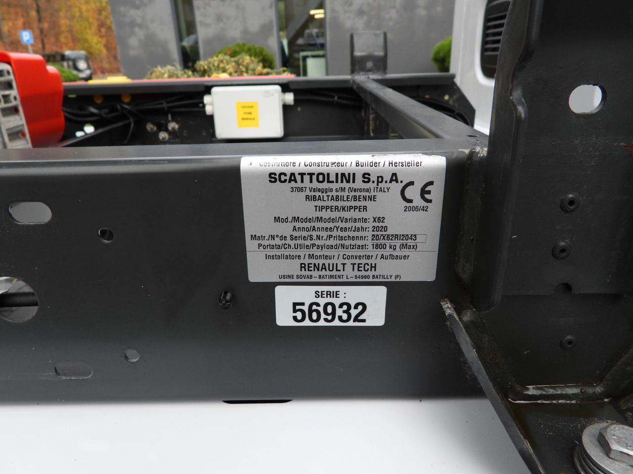 Furgão basculante RENAULT MASTER TIPPER DOUBLE CABIN DOKA 7 SEATS CRUISE CONTROL NAVIGATION LED LIGHTS AIR CONDITIONING  145HP: foto 21