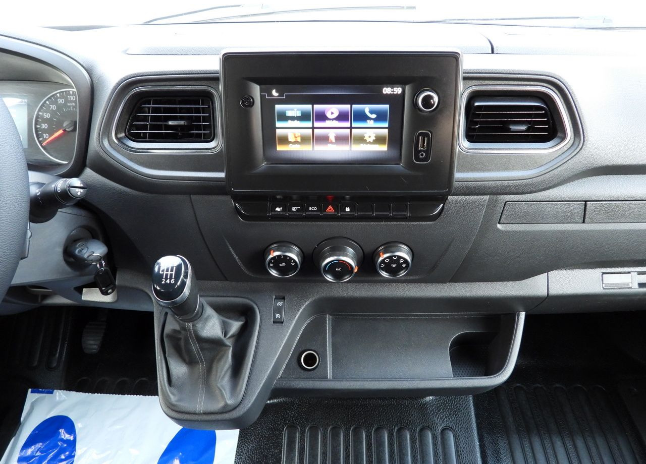 Furgão basculante RENAULT MASTER TIPPER DOUBLE CABIN DOKA 7 SEATS CRUISE CONTROL NAVIGATION LED LIGHTS AIR CONDITIONING  145HP: foto 30