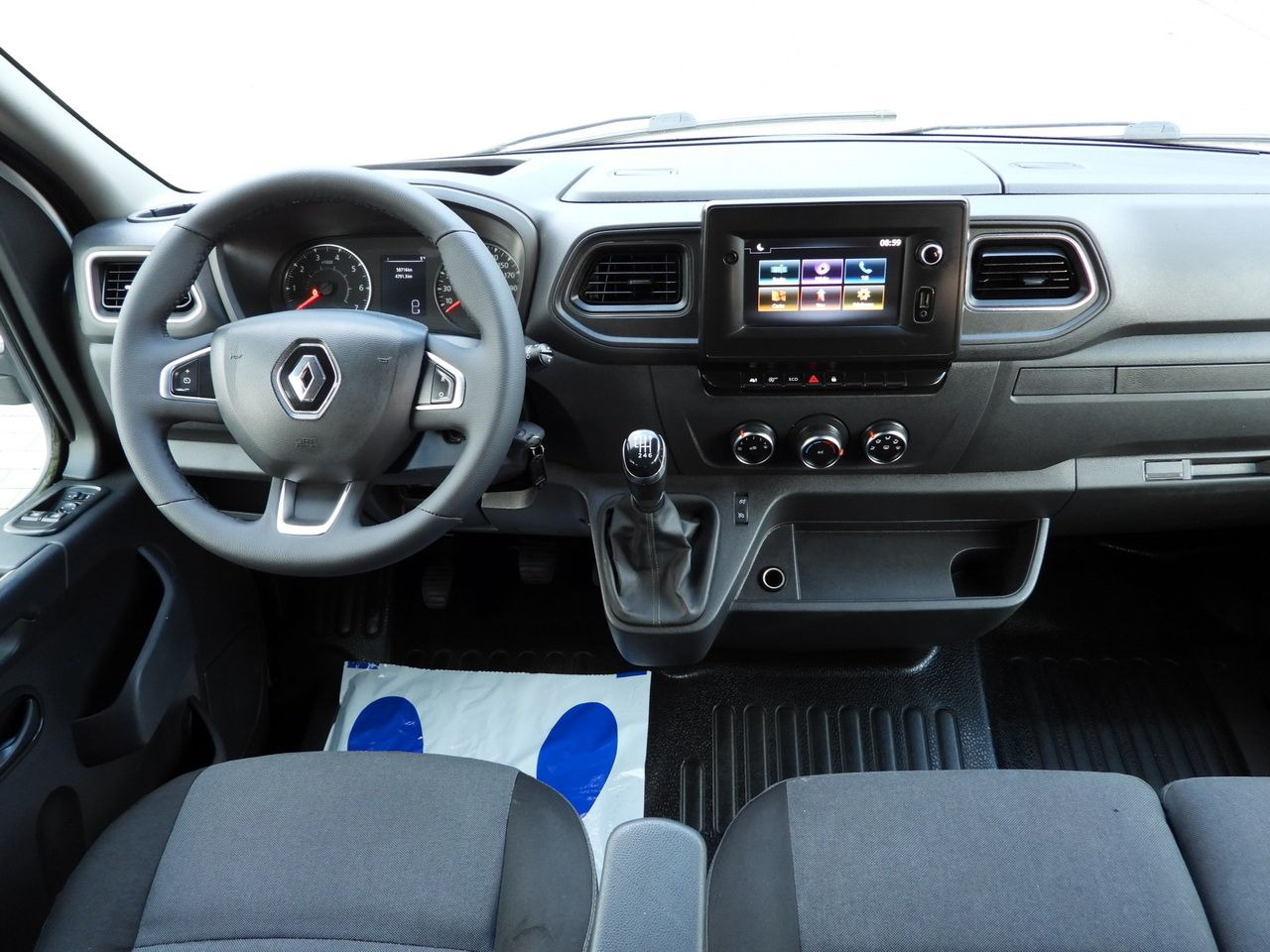 Furgão basculante RENAULT MASTER TIPPER DOUBLE CABIN DOKA 7 SEATS CRUISE CONTROL NAVIGATION LED LIGHTS AIR CONDITIONING  145HP: foto 27