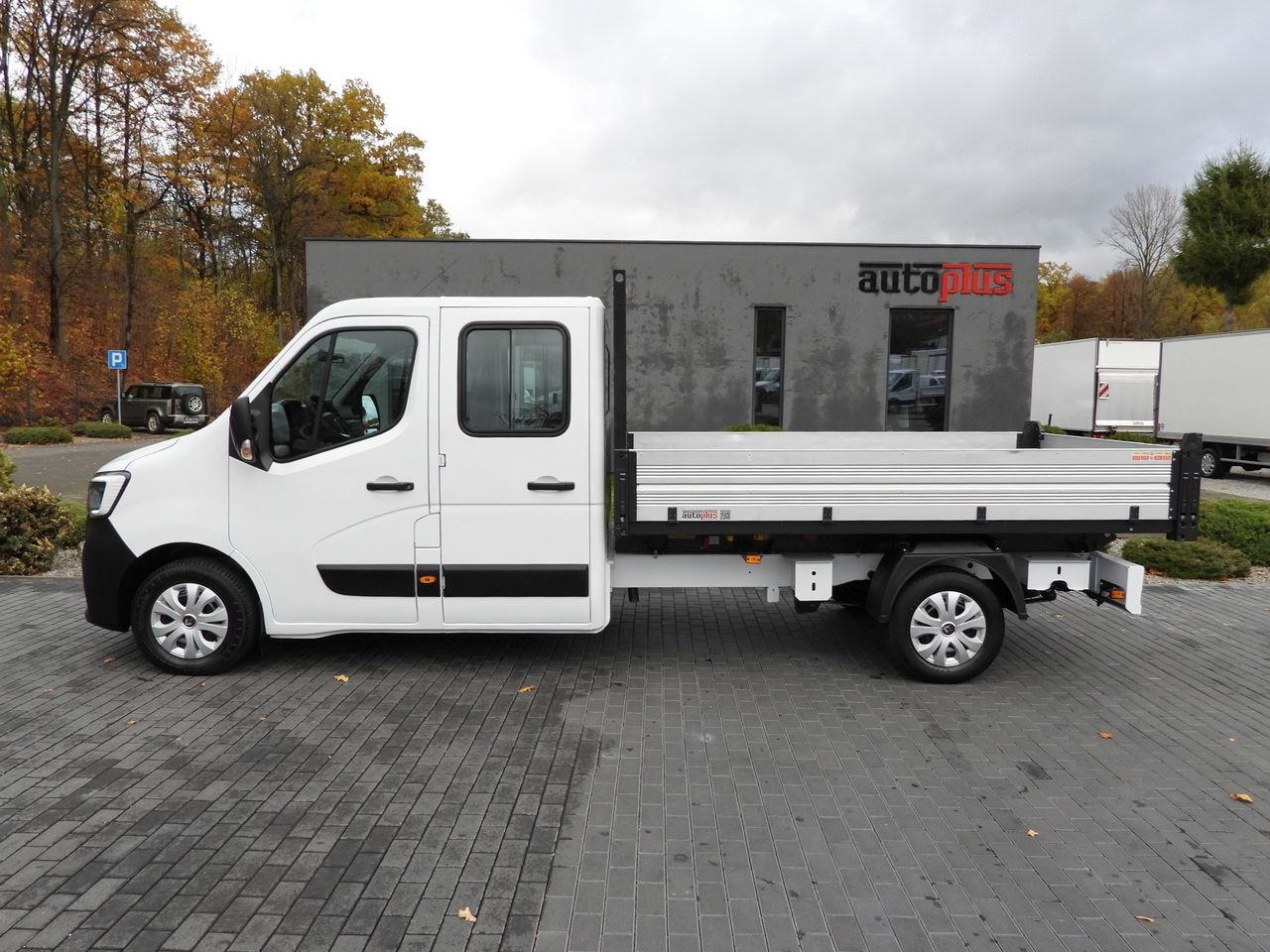 Furgão basculante RENAULT MASTER TIPPER DOUBLE CABIN DOKA 7 SEATS CRUISE CONTROL NAVIGATION LED LIGHTS AIR CONDITIONING  145HP: foto 8