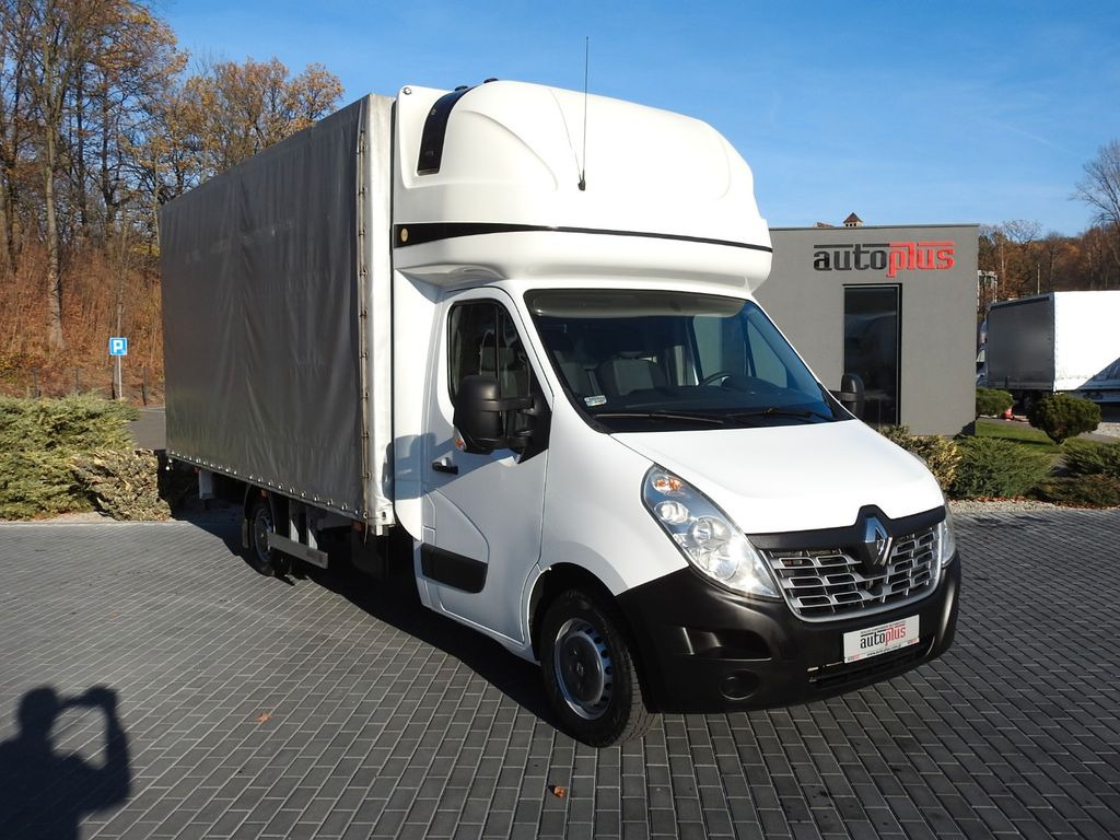 Renault MASTER PRITSCHE PLANE 10 PALETTEN TEMPOMAT - Furgão de toldo: foto 4 Renault MASTER PRITSCHE PLANE 10 PALETTEN TEMPOMAT - Furgão de toldo: foto 4