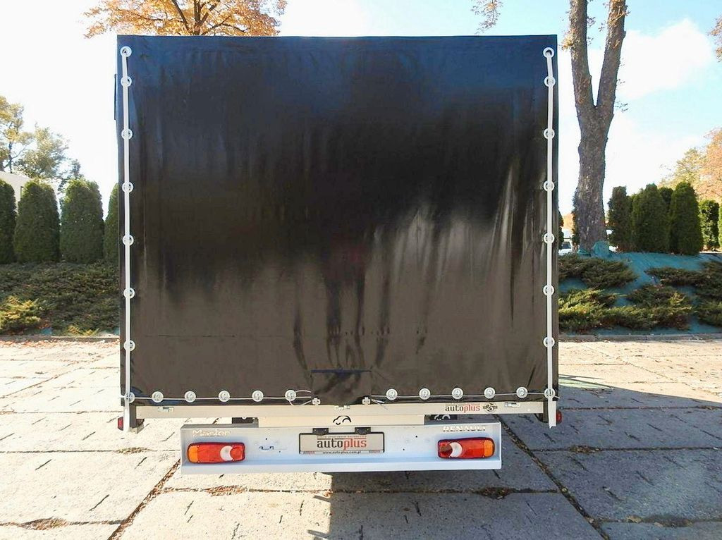 Furgão de toldo, Carrinha cabine dupla nuevo Renault MASTER PRITSCHE PLANE 10 PALETTEN WEBASTO A/C: foto 11