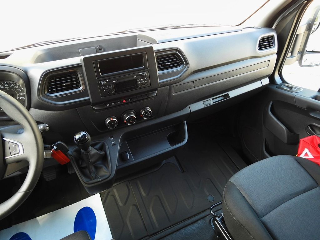 Furgão de toldo, Carrinha cabine dupla nuevo Renault MASTER PRITSCHE PLANE 10 PALETTEN WEBASTO A/C: foto 18