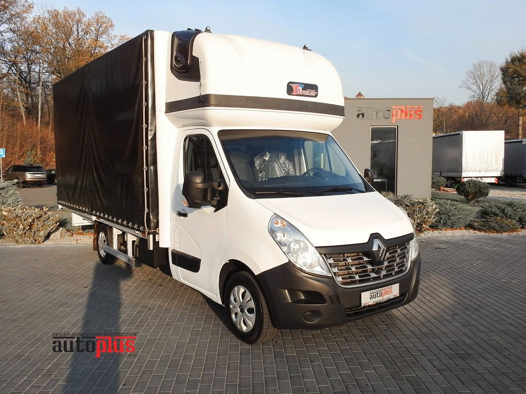 Renault MASTER PRITSCHE PLANE 10 PALETTEN WEBASTO A/C - Furgão de toldo: foto 1 Renault MASTER PRITSCHE PLANE 10 PALETTEN WEBASTO A/C - Furgão de toldo: foto 1