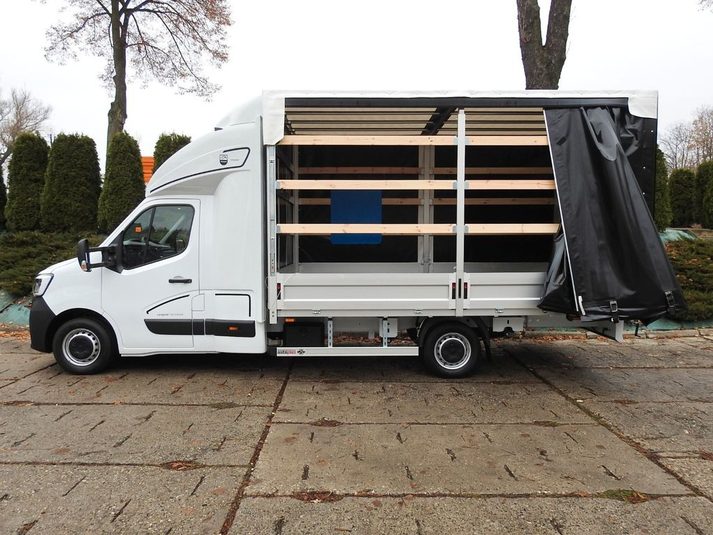Furgão de toldo, Carrinha cabine dupla nuevo Renault MASTER PRITSCHE PLANE 10 PALETTEN WEBASTO A/C: foto 8