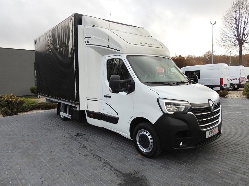 Renault MASTER PRITSCHE PLANE 10 PALETTEN WEBASTO TEMPOM - Furgão de toldo, Carrinha cabine dupla: foto 4 Renault MASTER PRITSCHE PLANE 10 PALETTEN WEBASTO TEMPOM - Furgão de toldo, Carrinha cabine dupla: foto 4