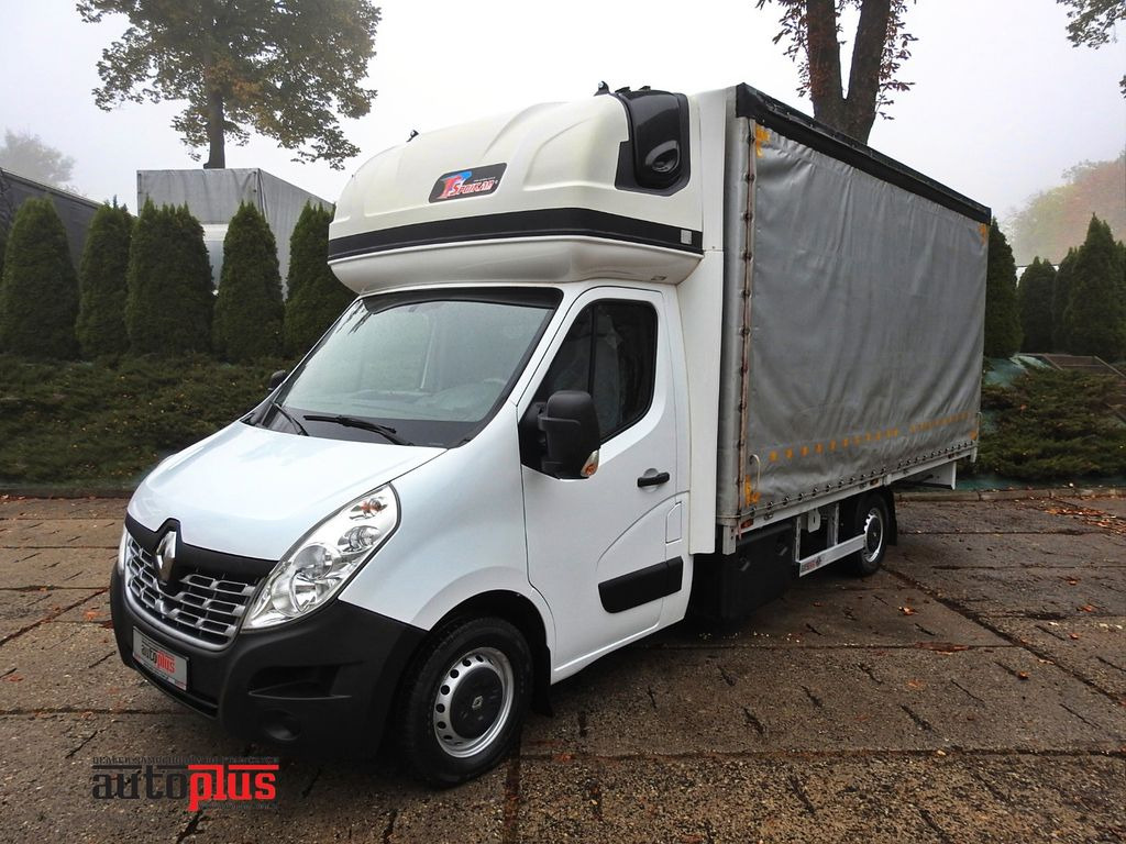 Renault MASTER PRITSCHE PLANE 10 PALLETS WEBASTO A/C - Furgão de toldo: foto 1 Renault MASTER PRITSCHE PLANE 10 PALLETS WEBASTO A/C - Furgão de toldo: foto 1