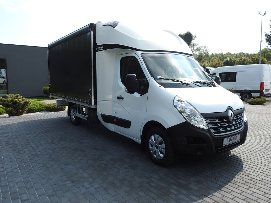 Renault MASTER PRITSCHE PLANE 8 PALETTEN TEMPOMAT - Furgão de toldo, Carrinha cabine dupla: foto 4 Renault MASTER PRITSCHE PLANE 8 PALETTEN TEMPOMAT - Furgão de toldo, Carrinha cabine dupla: foto 4