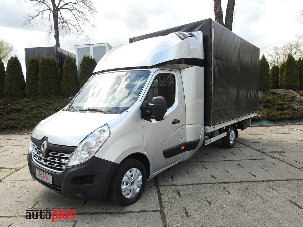 Renault MASTER PRITSCHE PLANE 8 PALETTEN WEBASTO TEMP. - Furgão de toldo, Carrinha cabine dupla: foto 1 Renault MASTER PRITSCHE PLANE 8 PALETTEN WEBASTO TEMP. - Furgão de toldo, Carrinha cabine dupla: foto 1