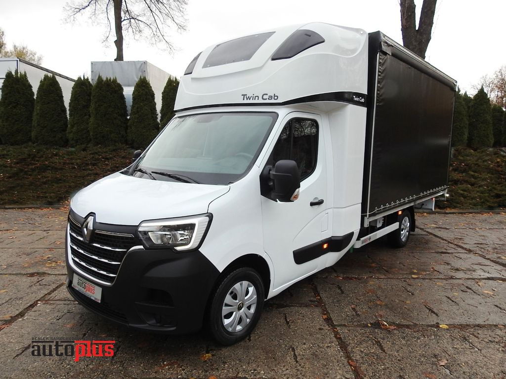 Renault MASTER PRITSCHE PLANE 8 PALLETEN SCHLAFKABINE - Furgão de toldo, Carrinha cabine dupla: foto 1 Renault MASTER PRITSCHE PLANE 8 PALLETEN SCHLAFKABINE - Furgão de toldo, Carrinha cabine dupla: foto 1