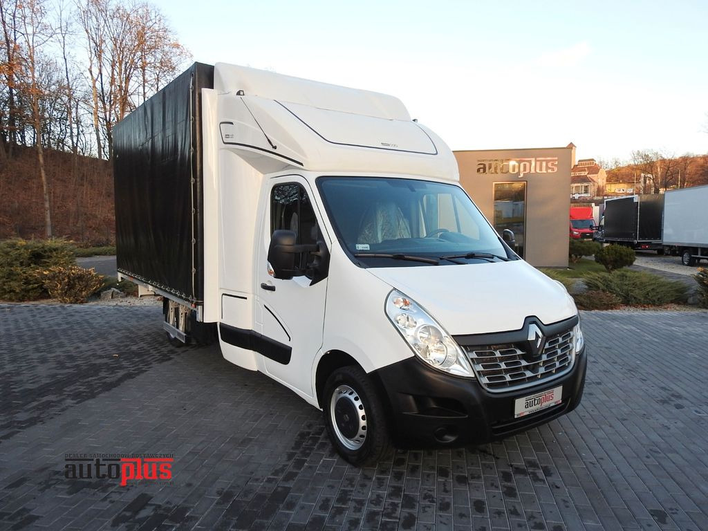 Renault RENAULT MASTER PLANDEKA 10 PALET AUTOMATIK A/C - Furgão de toldo, Carrinha cabine dupla: foto 1 Renault RENAULT MASTER PLANDEKA 10 PALET AUTOMATIK A/C - Furgão de toldo, Carrinha cabine dupla: foto 1