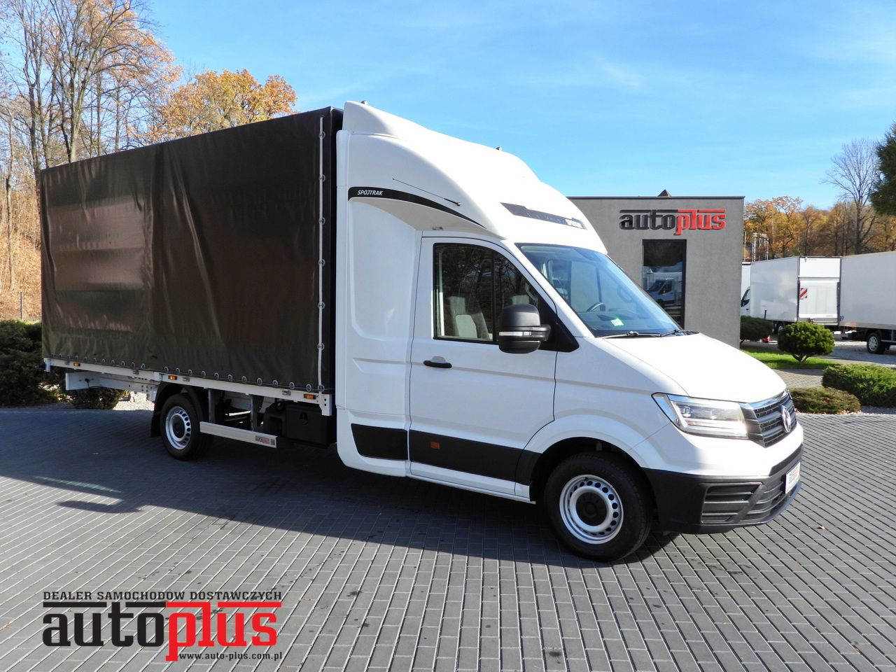 VOLKSWAGEN CRAFTER TARPAULIN 10 PALLETS WEBASTO CRUISE CONTROL LED LIGHTS 180HP - Furgão de toldo: foto 1 VOLKSWAGEN CRAFTER TARPAULIN 10 PALLETS WEBASTO CRUISE CONTROL LED LIGHTS 180HP - Furgão de toldo: foto 1