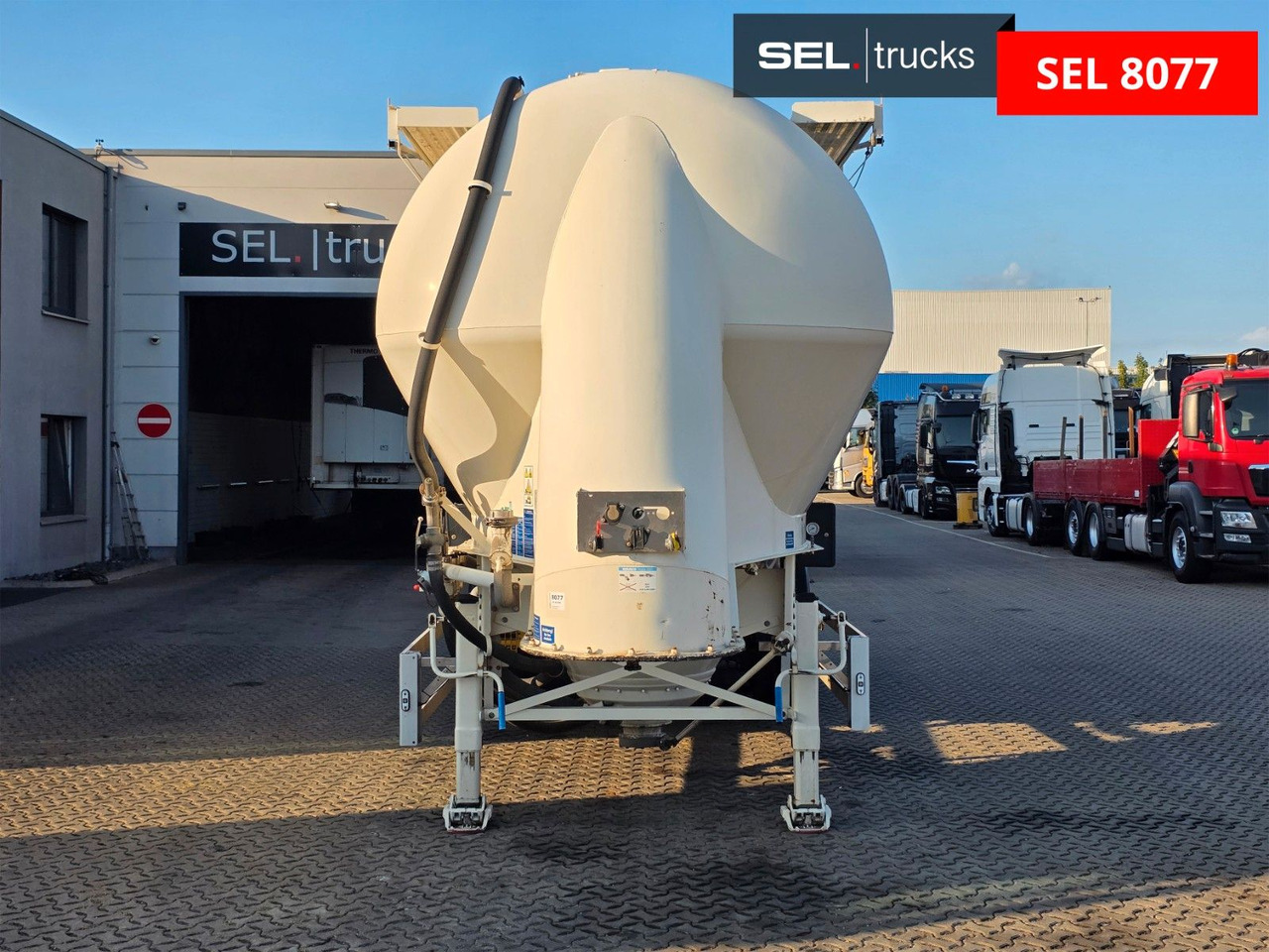 Feldbinder EUT 40.3/7645/A/2 / 1 Kammer - Semirreboque silo: foto 2 Feldbinder EUT 40.3/7645/A/2 / 1 Kammer - Semirreboque silo: foto 2