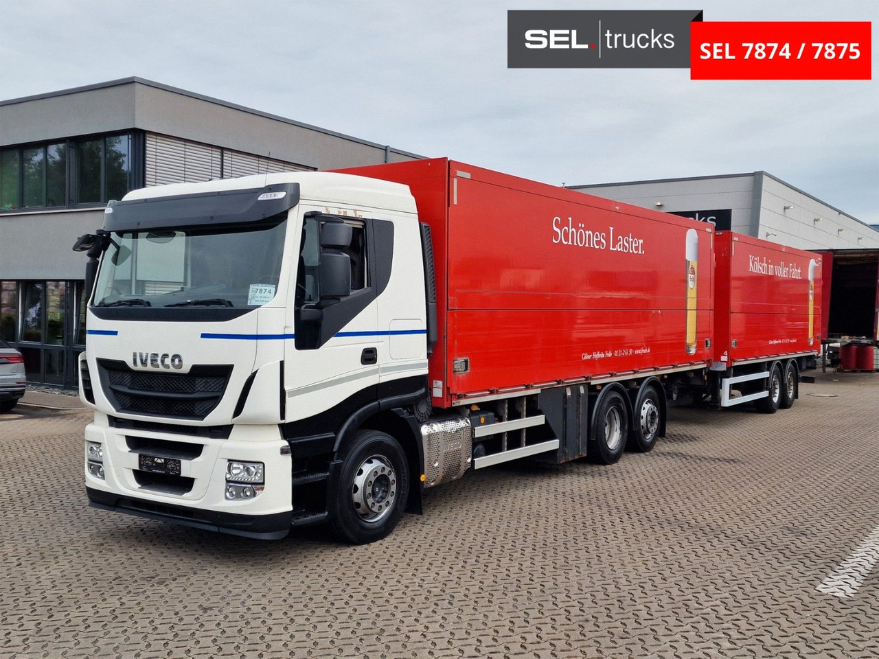 Iveco Stralis 420 / Ladebordwand / Lenkachse /Liftache - Caminhão transporte de bebidas: foto 1 Iveco Stralis 420 / Ladebordwand / Lenkachse /Liftache - Caminhão transporte de bebidas: foto 1