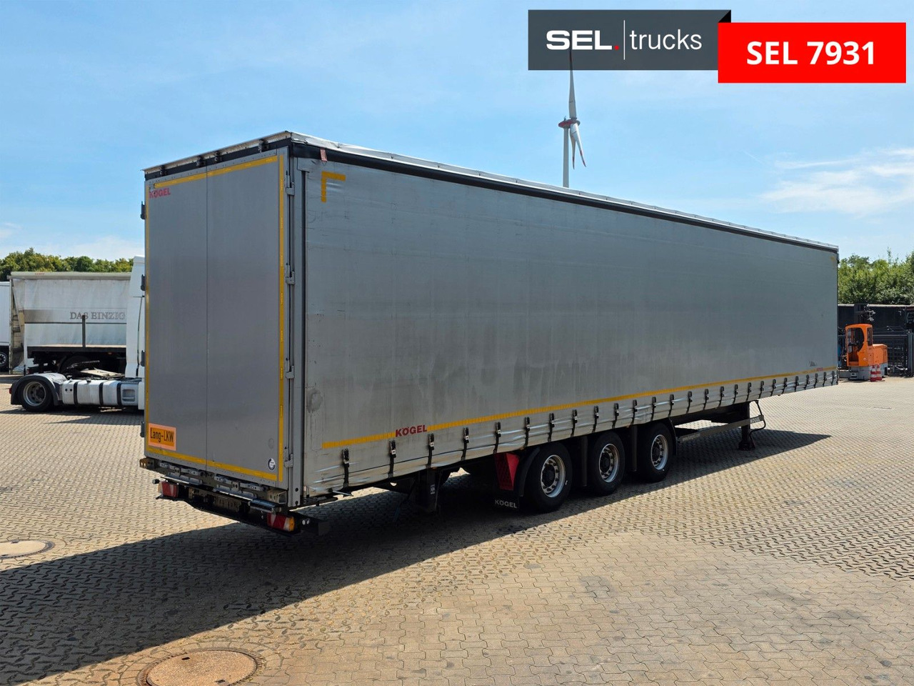 Kögel S24 -1 / Long Trailer 14,90m / Hubdach / Mega - Semi-reboque de lona: foto 5 Kögel S24 -1 / Long Trailer 14,90m / Hubdach / Mega - Semi-reboque de lona: foto 5