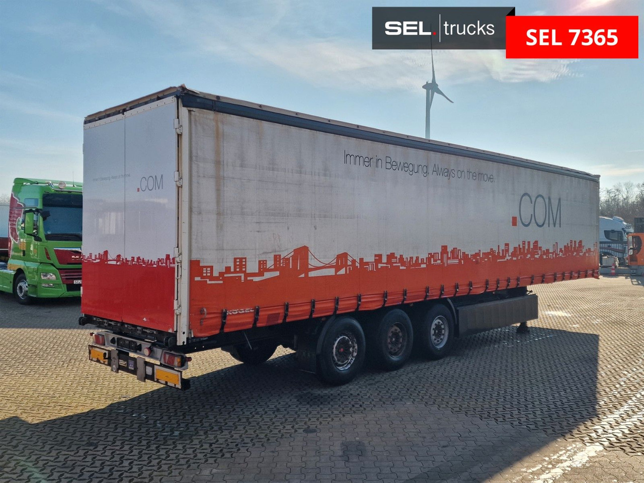 Kögel SN 24 / EDSCHA - Semi-reboque de lona: foto 5 Kögel SN 24 / EDSCHA - Semi-reboque de lona: foto 5