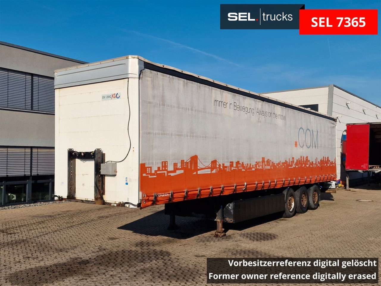 Kögel SN 24 / EDSCHA - Semi-reboque de lona: foto 1 Kögel SN 24 / EDSCHA - Semi-reboque de lona: foto 1