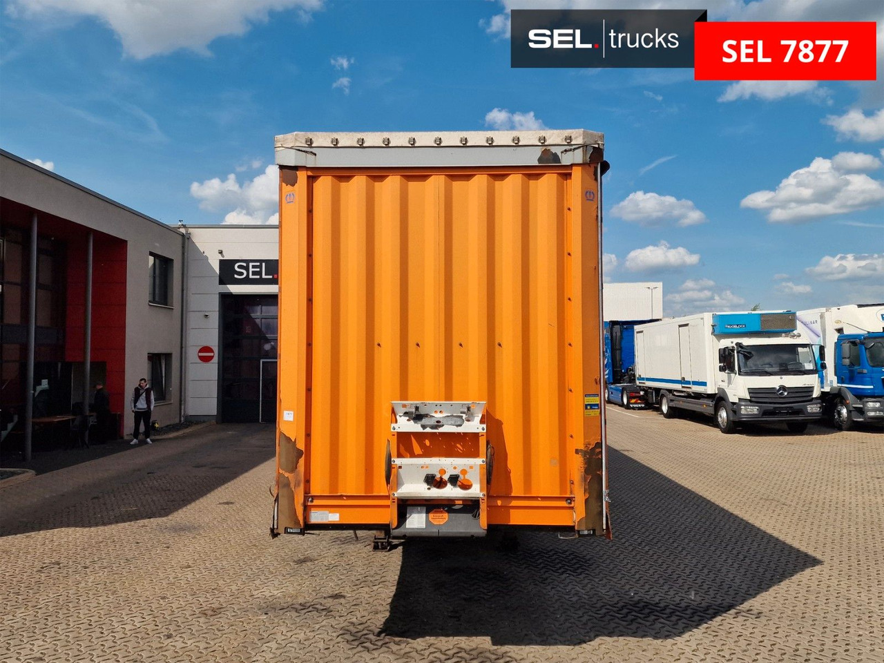 Krone SD / Hubdach / EDSCHA / Mega - Semi-reboque de lona: foto 2 Krone SD / Hubdach / EDSCHA / Mega - Semi-reboque de lona: foto 2