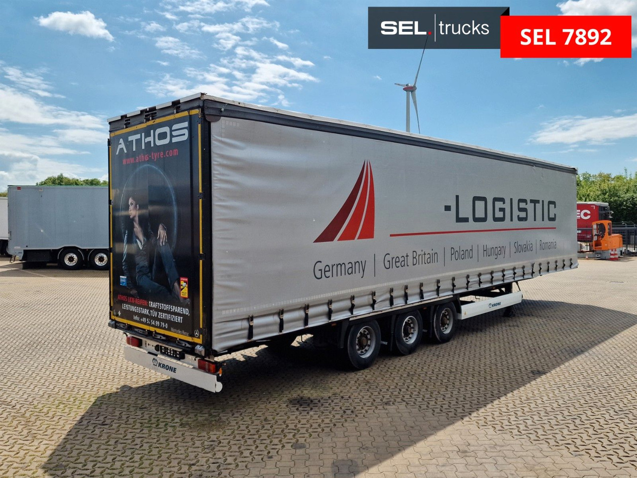 Krone SD / Hubdach / EDSCHA / Mega / Liftachse - Semi-reboque de lona: foto 5 Krone SD / Hubdach / EDSCHA / Mega / Liftachse - Semi-reboque de lona: foto 5