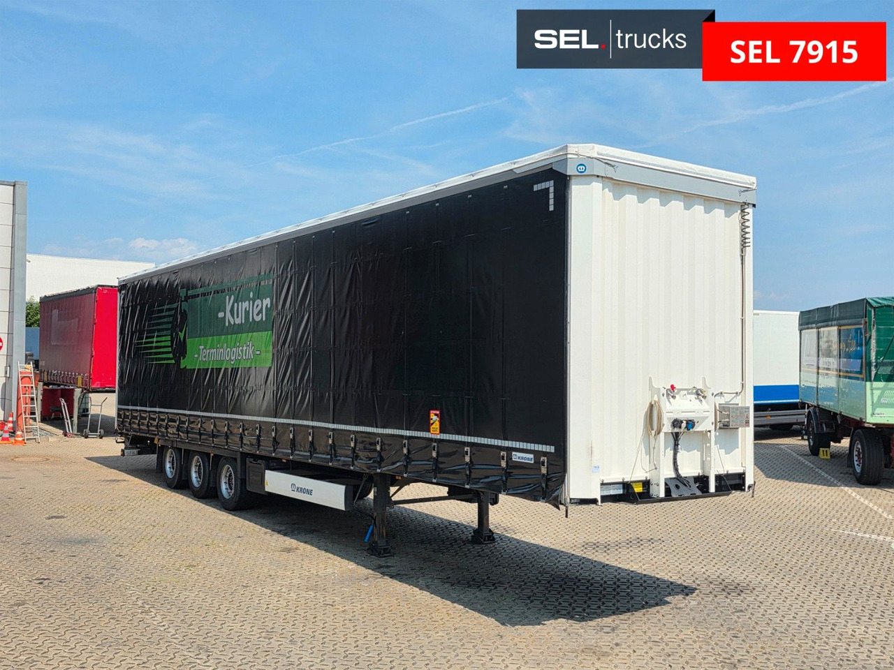 Krone SD / Hubdach / EDSCHA / Mega / Liftachse - Semi-reboque de lona: foto 3 Krone SD / Hubdach / EDSCHA / Mega / Liftachse - Semi-reboque de lona: foto 3