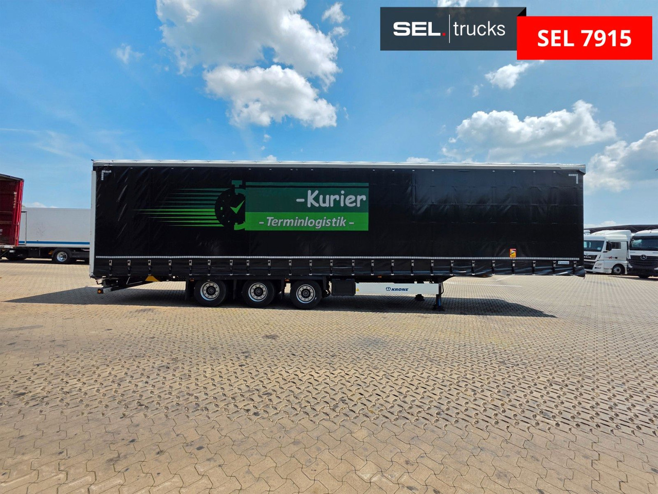 Krone SD / Hubdach / EDSCHA / Mega / Liftachse - Semi-reboque de lona: foto 4 Krone SD / Hubdach / EDSCHA / Mega / Liftachse - Semi-reboque de lona: foto 4