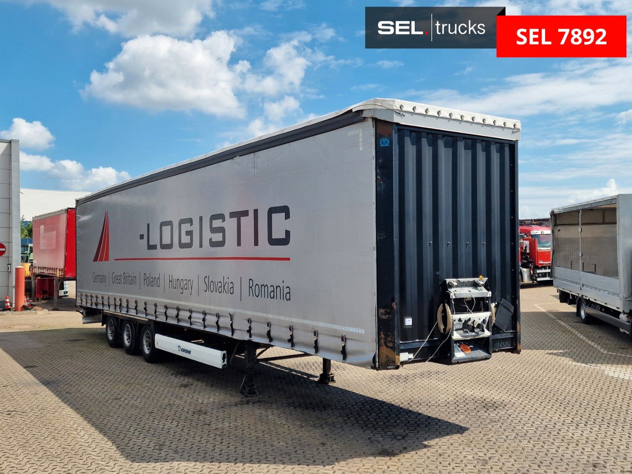 Krone SD / Hubdach / EDSCHA / Mega / Liftachse - Semi-reboque de lona: foto 3 Krone SD / Hubdach / EDSCHA / Mega / Liftachse - Semi-reboque de lona: foto 3