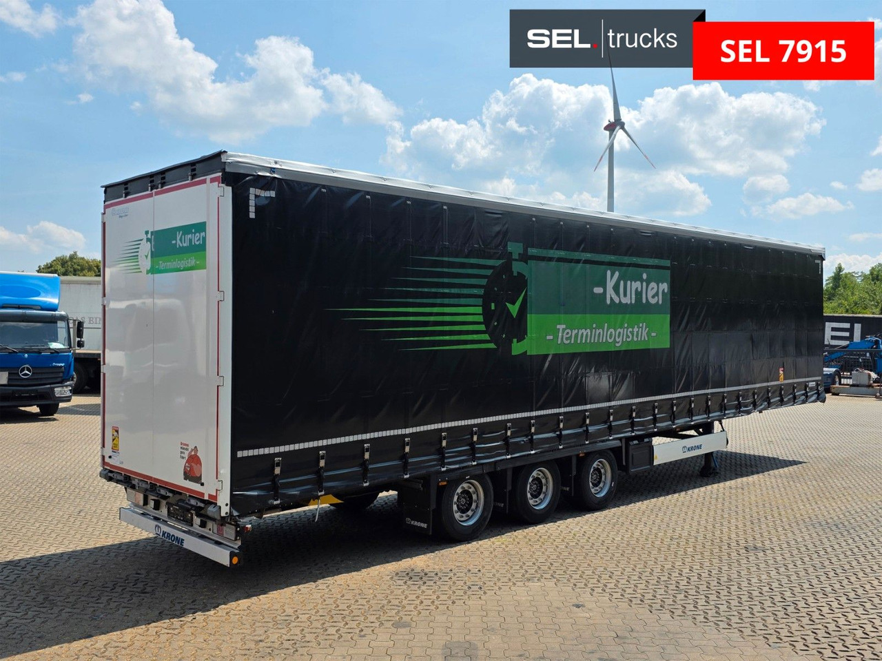 Krone SD / Hubdach / EDSCHA / Mega / Liftachse - Semi-reboque de lona: foto 5 Krone SD / Hubdach / EDSCHA / Mega / Liftachse - Semi-reboque de lona: foto 5