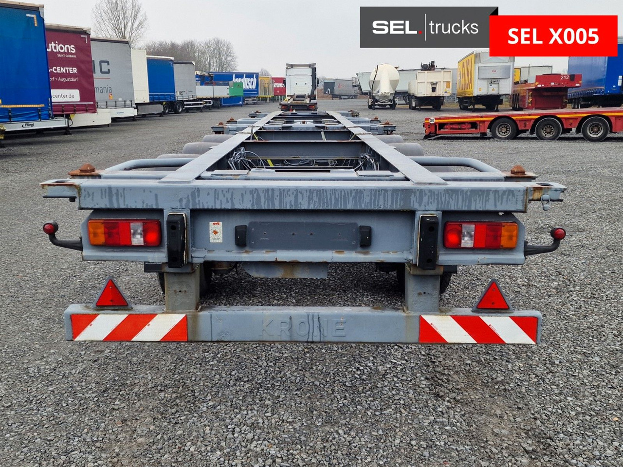 Krone SDC 24 Containerchassie - Semireboque transportador de contêineres/ Caixa móvel: foto 4 Krone SDC 24 Containerchassie - Semireboque transportador de contêineres/ Caixa móvel: foto 4