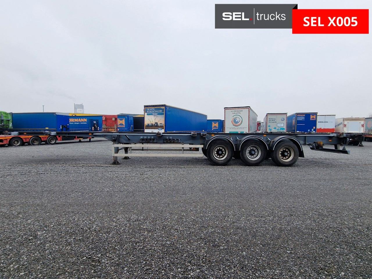 Krone SDC 24 Containerchassie - Semireboque transportador de contêineres/ Caixa móvel: foto 5 Krone SDC 24 Containerchassie - Semireboque transportador de contêineres/ Caixa móvel: foto 5