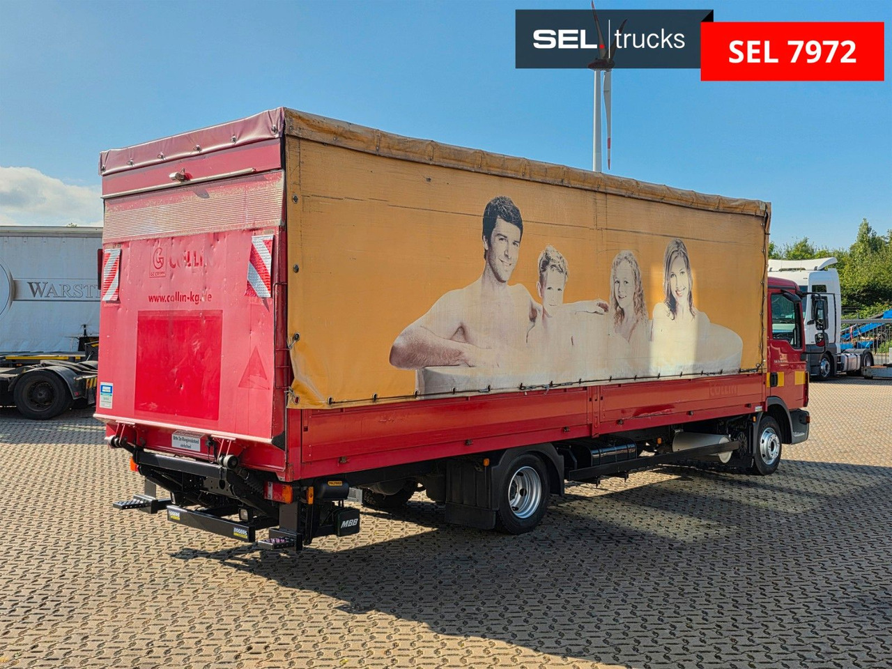 MAN TGL 8.180 4X2 BL / Ladebordwand / Rückfahrkamera - Furgão de toldo: foto 5 MAN TGL 8.180 4X2 BL / Ladebordwand / Rückfahrkamera - Furgão de toldo: foto 5