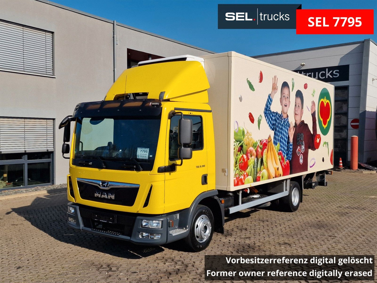 MAN TGL 8:190 4X2 BL / Ladebordwand / Carrier / 6D - Carrinha frigorífica: foto 1 MAN TGL 8:190 4X2 BL / Ladebordwand / Carrier / 6D - Carrinha frigorífica: foto 1