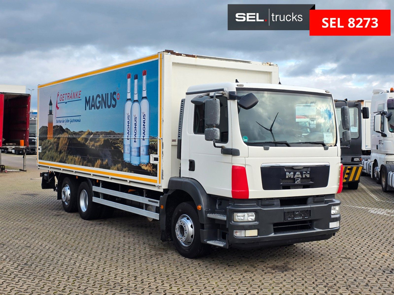 MAN TGM 22.290 6x2-4 LL / Ldbw / Rückfahrk. / Lenkac - Caminhão transporte de bebidas: foto 3 MAN TGM 22.290 6x2-4 LL / Ldbw / Rückfahrk. / Lenkac - Caminhão transporte de bebidas: foto 3