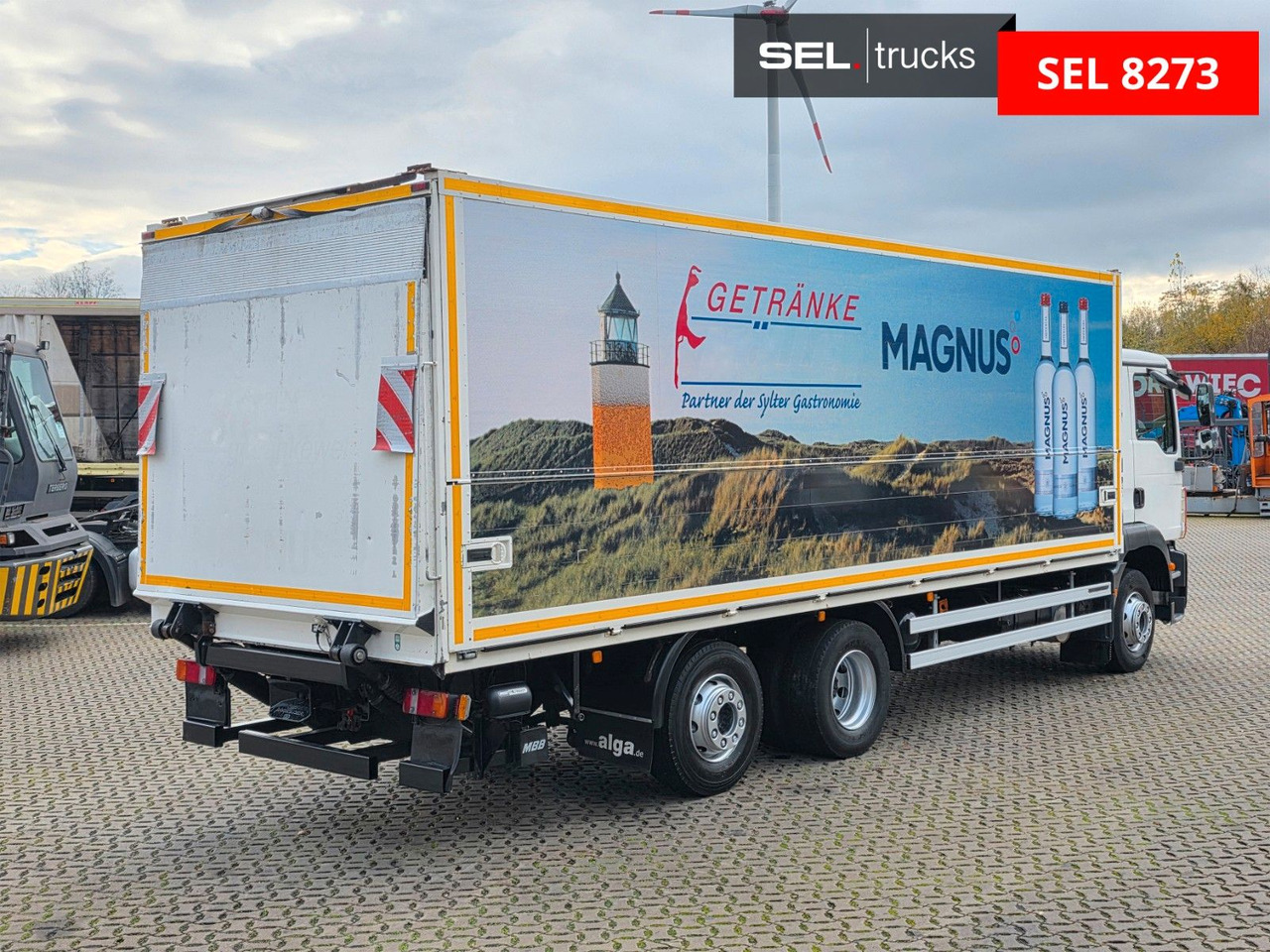 MAN TGM 22.290 6x2-4 LL / Ldbw / Rückfahrk. / Lenkac - Caminhão transporte de bebidas: foto 5 MAN TGM 22.290 6x2-4 LL / Ldbw / Rückfahrk. / Lenkac - Caminhão transporte de bebidas: foto 5