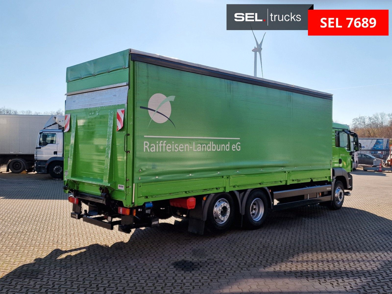 MAN TGS 26.360 6X2-2 BL / Ladebordwand / Aluklappen - Caminhão com lona: foto 5 MAN TGS 26.360 6X2-2 BL / Ladebordwand / Aluklappen - Caminhão com lona: foto 5
