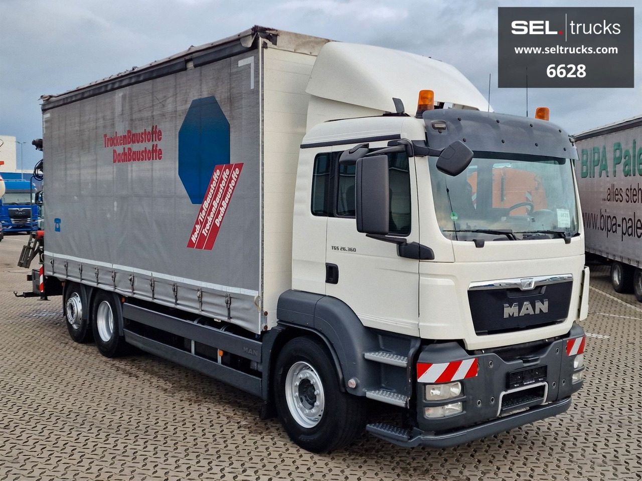 MAN TGS 26.360 / Palfinger PK 22002EH / Lenkachse MAN TGS 26.360 / Palfinger PK 22002EH / Lenkachse - Caminhão grua, Caminhão com lona: foto 5 MAN TGS 26.360 / Palfinger PK 22002EH / Lenkachse MAN TGS 26.360 / Palfinger PK 22002EH / Lenkachse - Caminhão grua, Caminhão com lona: foto 5