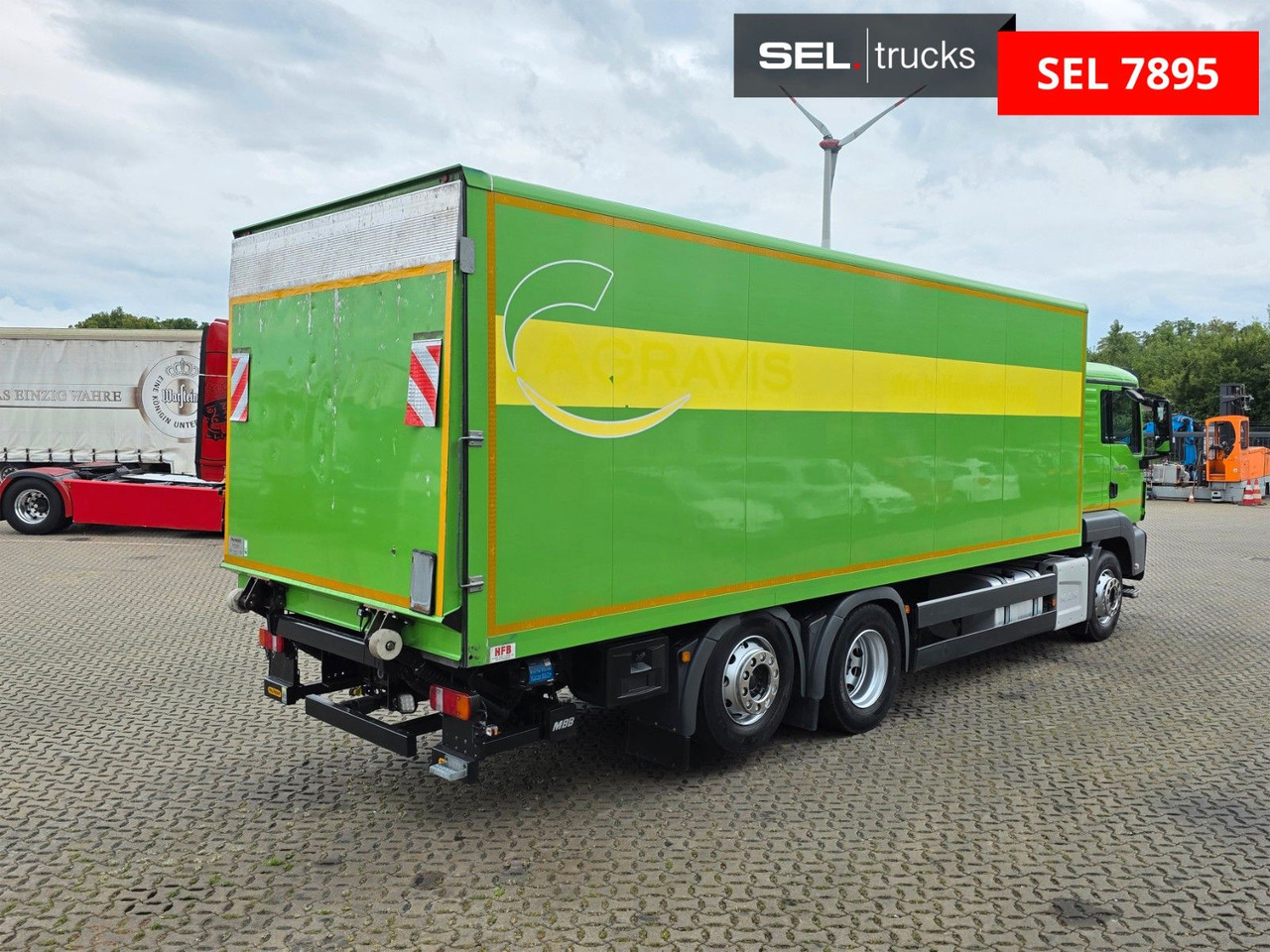 MAN TGS 26.400 6X2-4 LL / Ldbw / ADR AT / Lenkachse - Caminhão furgão: foto 5 MAN TGS 26.400 6X2-4 LL / Ldbw / ADR AT / Lenkachse - Caminhão furgão: foto 5