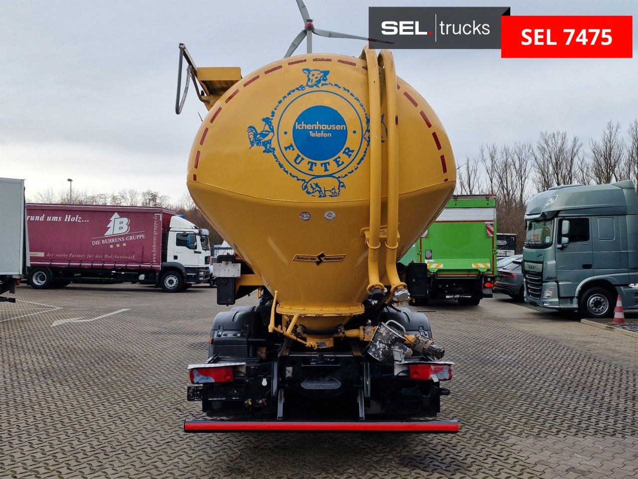 MAN TGS 26.440 6X2-4 LL / SILO / ZF Int. / Spitzer / - Caminhão tanque: foto 5 MAN TGS 26.440 6X2-4 LL / SILO / ZF Int. / Spitzer / - Caminhão tanque: foto 5